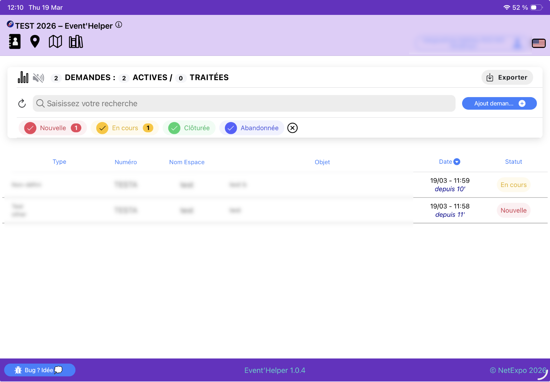 EventHelper Screenshot